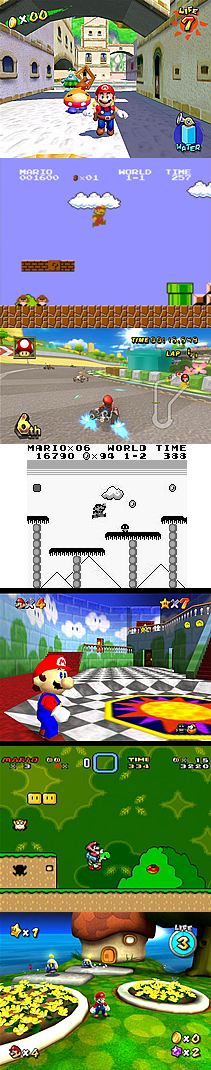 Mario Game Screenshots