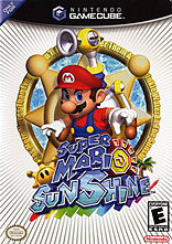 Super Mario Sunshine Box Art