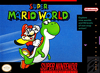 Super Mario World Box Art
