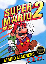 Super Mario Bros. 2 Box Art